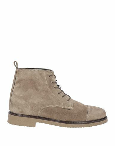 Tsd12 Man Ankle boots Khaki Leather Cover