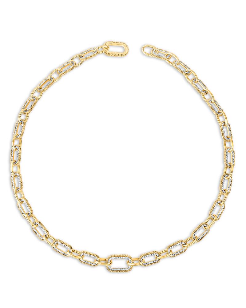 Harakh Diamond Link Necklace in 18K Yellow Gold, 2.8 ct. t. w., 17 Cover