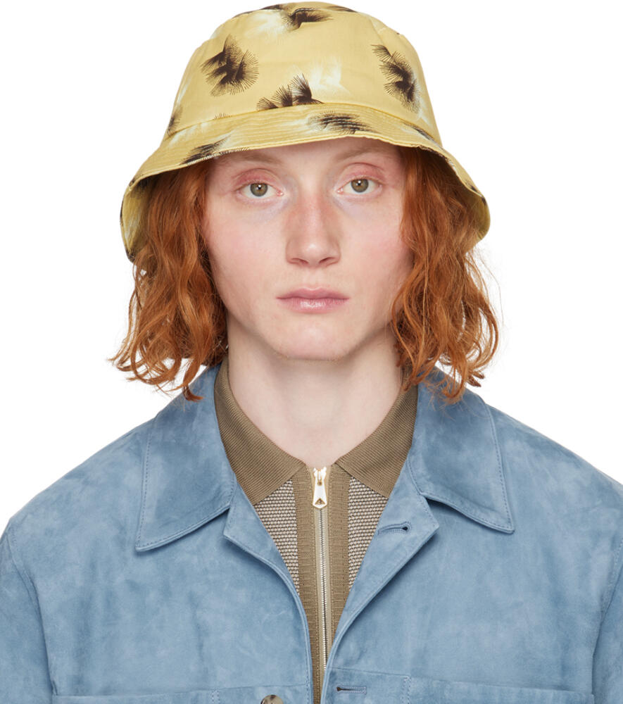 Paul Smith Yellow Sunflare Bucket Hat Cover