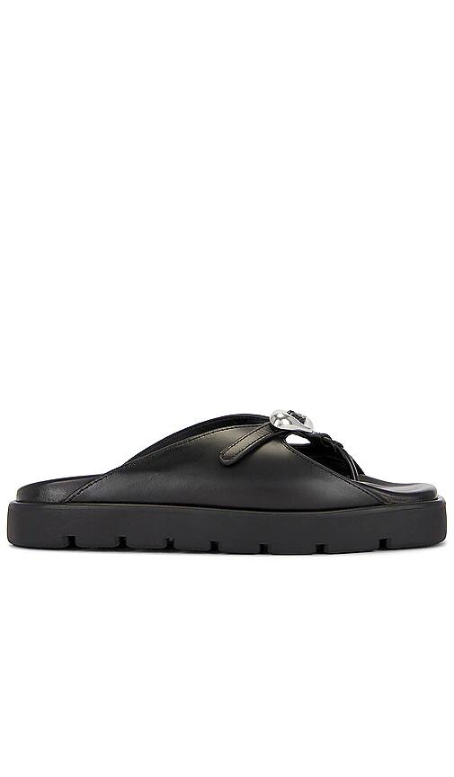 Alexander Wang Dome Flatform Sandal in Black Cover