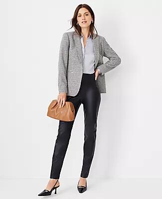 Ann Taylor The Tall Audrey Pant in Faux Leather Cover