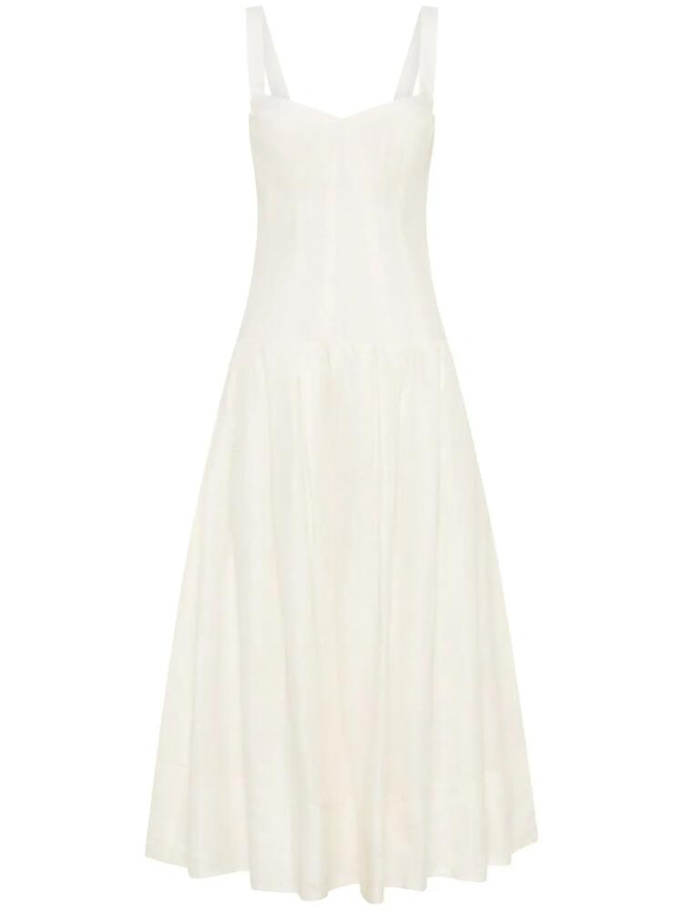 Nicholas Makenna linen dress - White Cover