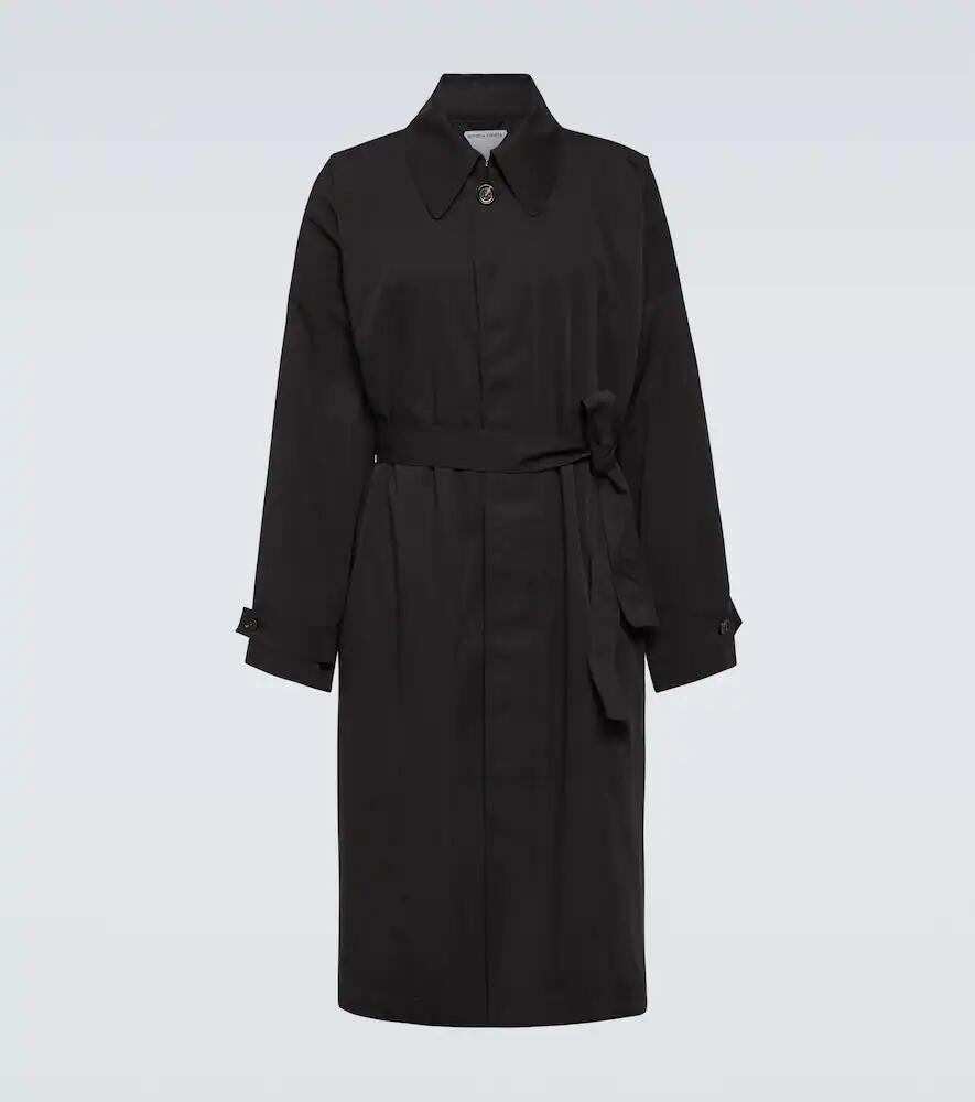 Bottega Veneta Cotton and silk trench coat Cover