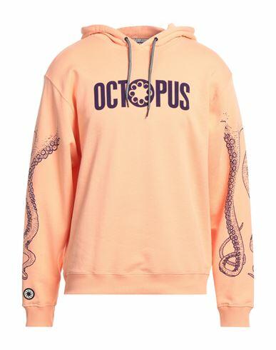 Octopus Man Sweatshirt Apricot Cotton Cover