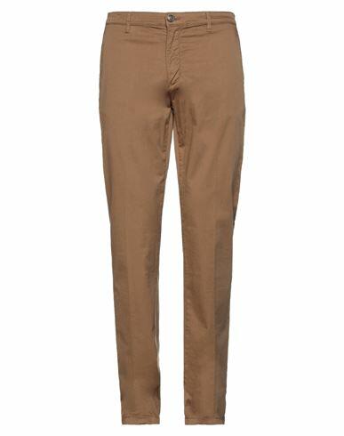 Liu •jo Man Man Pants Camel Cotton, Elastane Cover