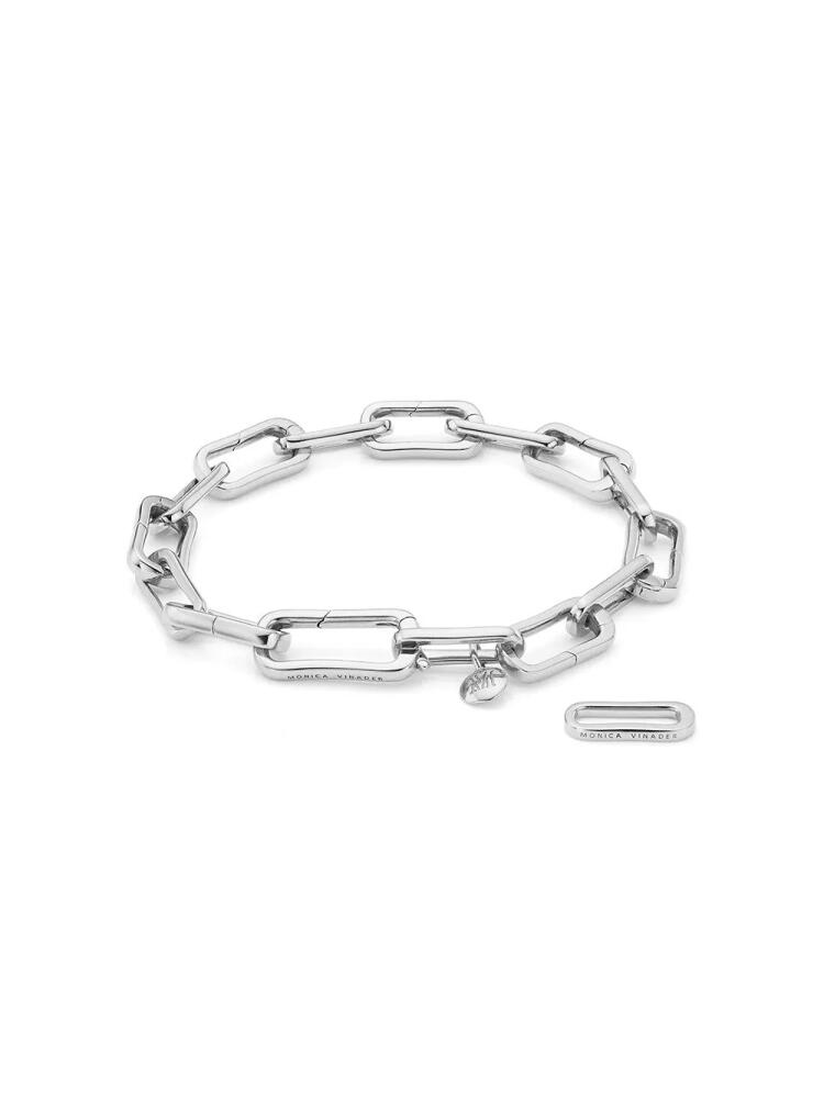 Monica Vinader Alta Capture Charm bracelet - Silver Cover