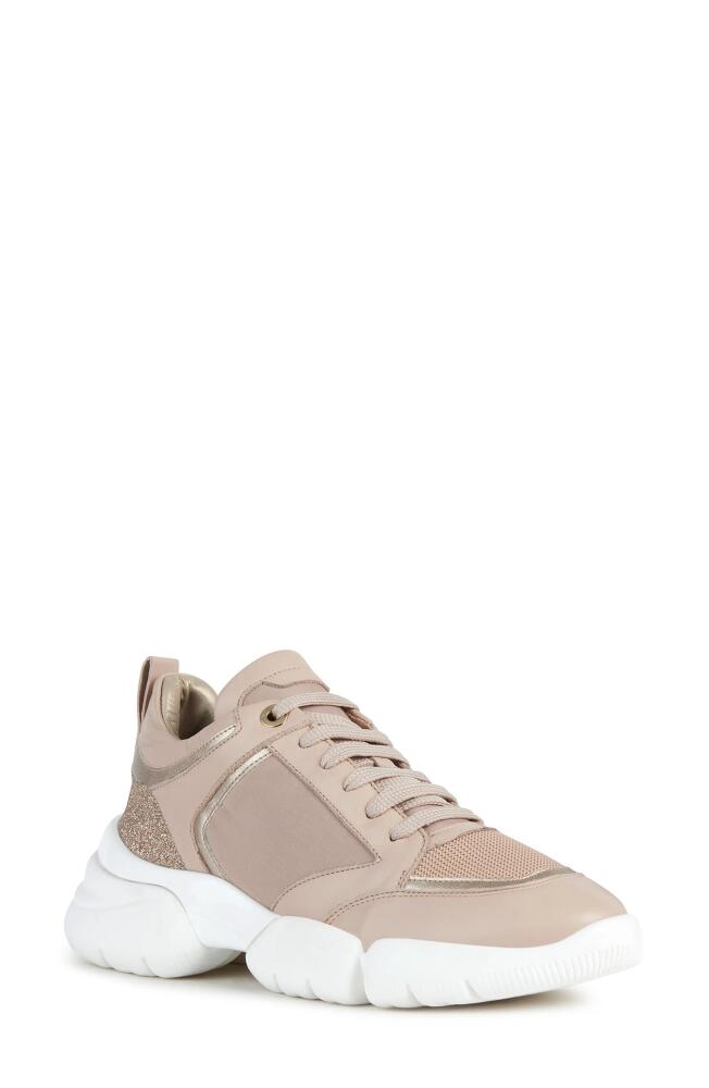 Geox Adacter Sneaker in Nude Cover