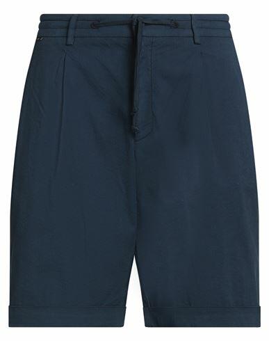 04651/a Trip In A Bag Man Shorts & Bermuda Shorts Navy blue Cotton, Elastane Cover