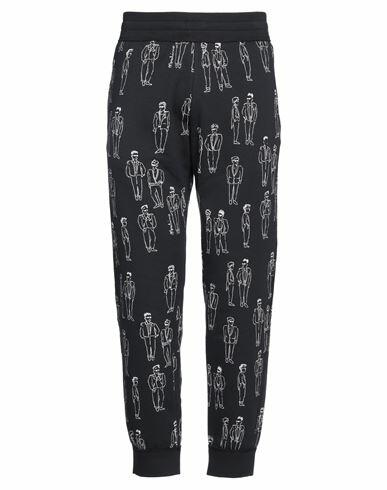 Moschino Man Pants Midnight blue Cotton Cover