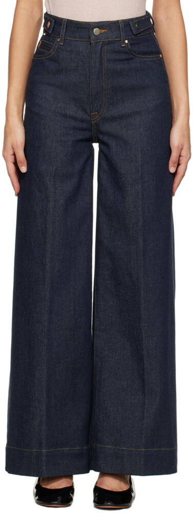 BOSS Indigo Wide-Leg Jeans Cover