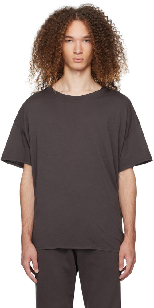 Les Tien Black Oversized T-Shirt Cover