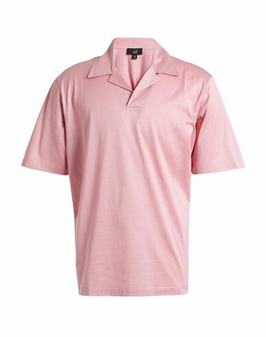 Dunhill Man T-shirt Light pink Cotton Cover