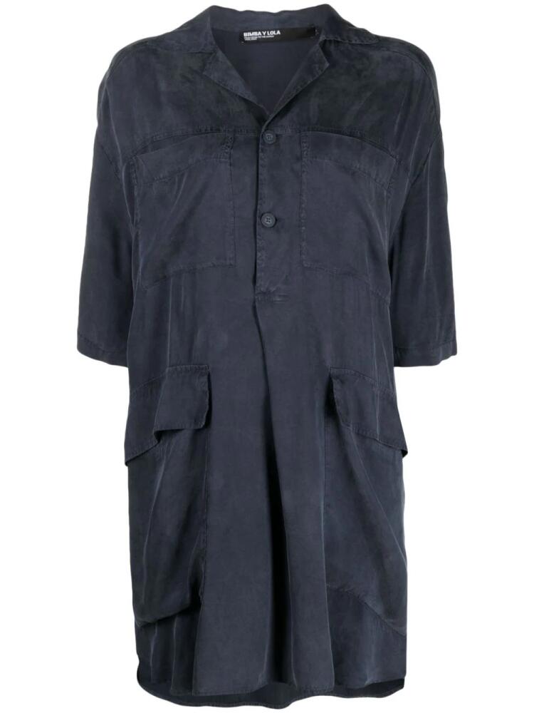 Bimba y Lola short-sleeve shirt dress - Blue Cover