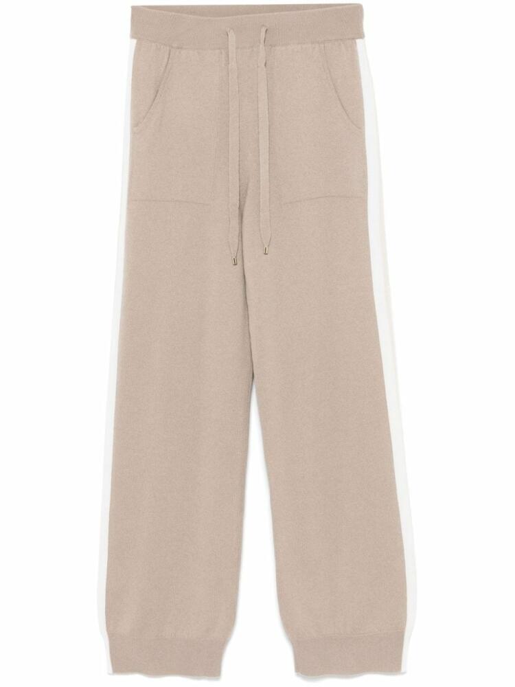 Lorena Antoniazzi straight-leg drawstring sweatpants - Brown Cover