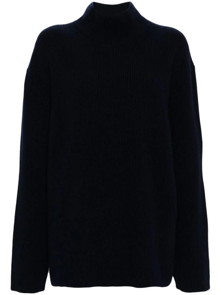 Paul Smith ribbed-knit wool jumper - Blue Cover