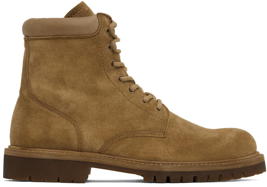 Officine Creative Tan Boss 002 Boots Cover