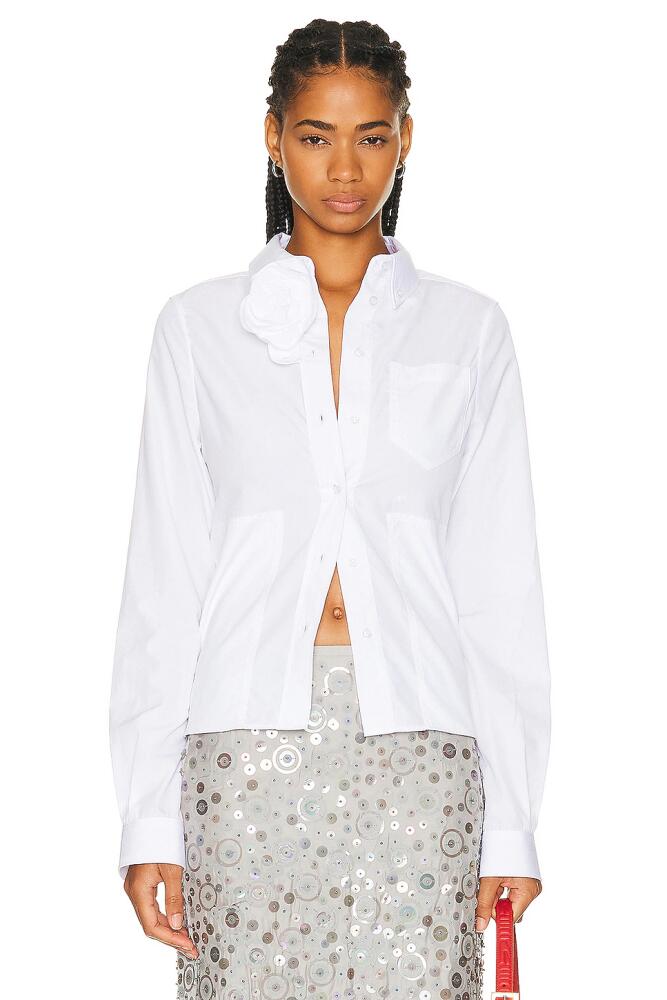 Saks Potts Rylee Top in White Cover