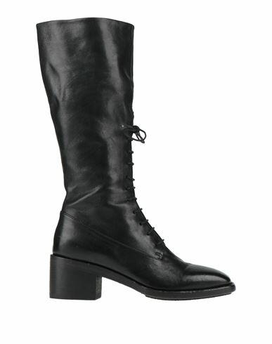 Pantanetti Woman Boot Black Leather Cover