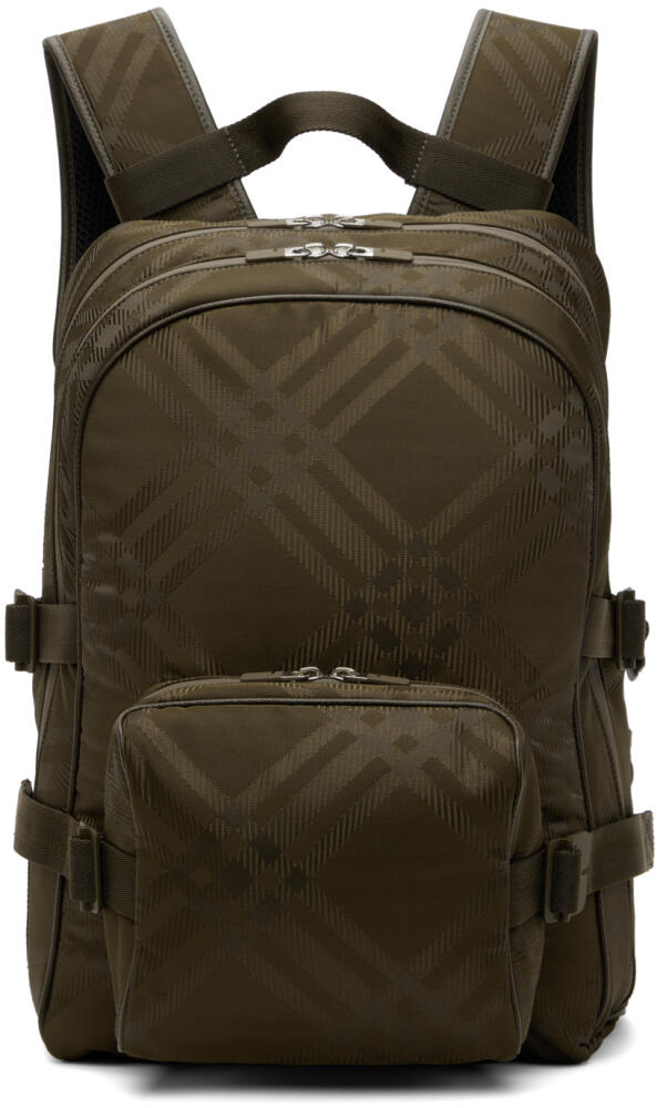 Burberry Brown Check Backpack Cover