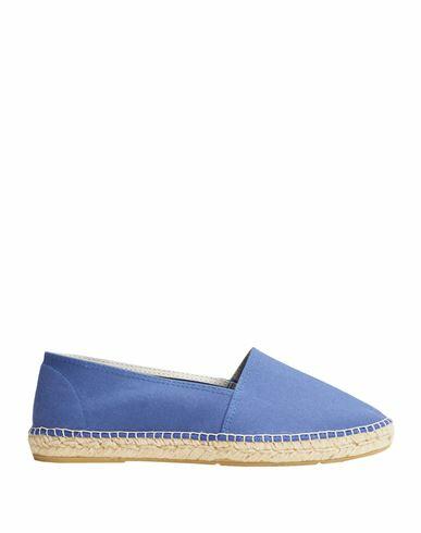 8 By Yoox Round Toe Espadrilles Man Espadrilles Blue Organic cotton Cover