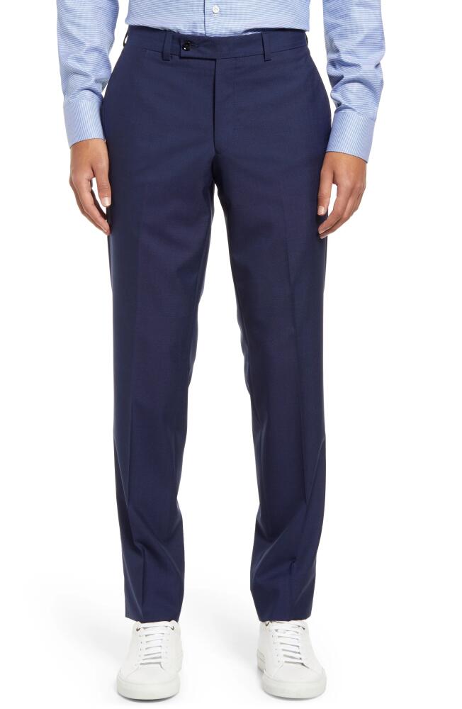 Ted Baker London Jefferson Wool Dress Pants in Blue Cover