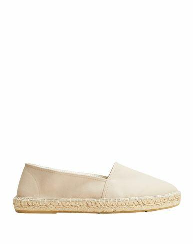 8 By Yoox Round Toe Espadrilles Man Espadrilles Beige Organic cotton Cover