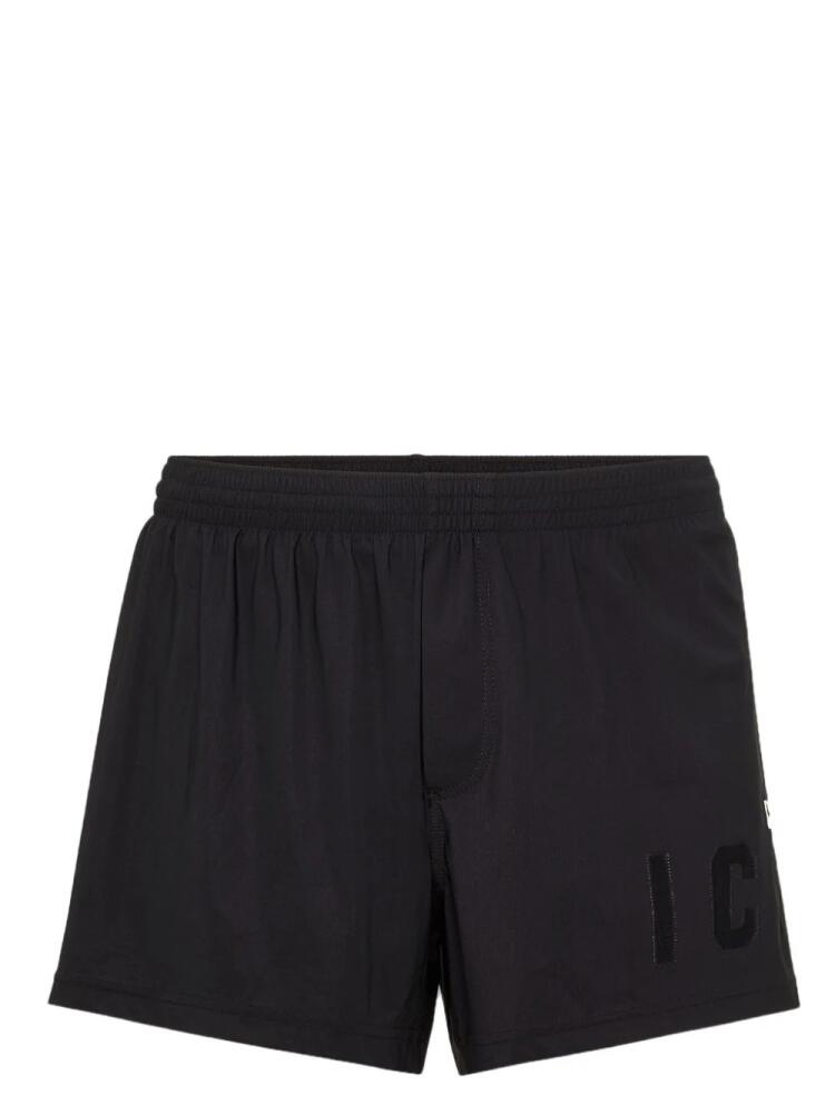 DSQUARED2 Icon elasticated-waist shorts - Black Cover