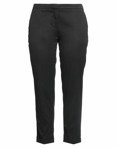 Siviglia Woman Pants Black Cotton, Elastane Cover