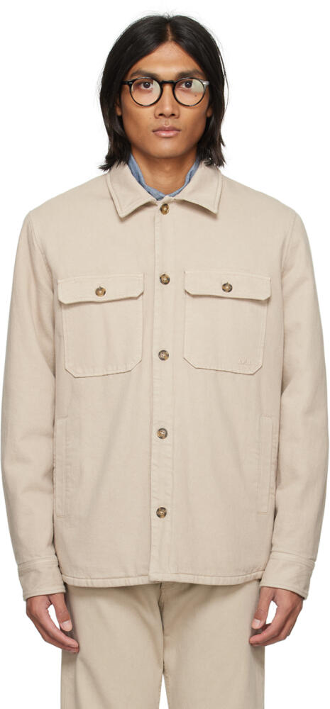 A.P.C. Taupe Alessio Jacket Cover