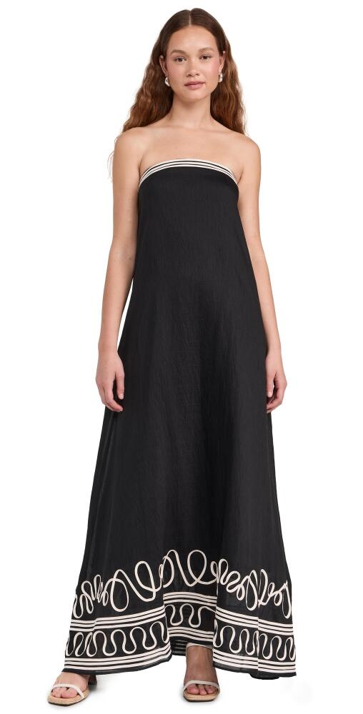 The Wolf Gang Casella Maxi Dress Noir Cover