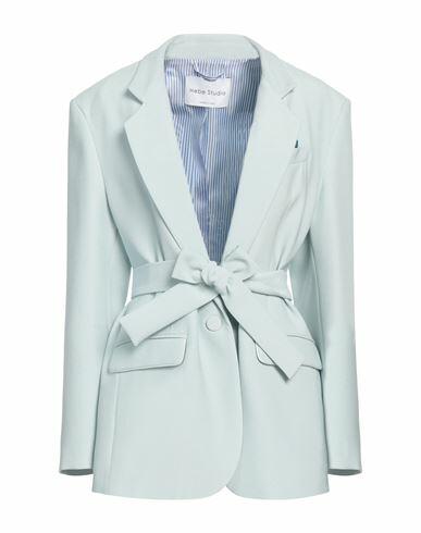 Hebe Studio Woman Blazer Light green Polyester Cover