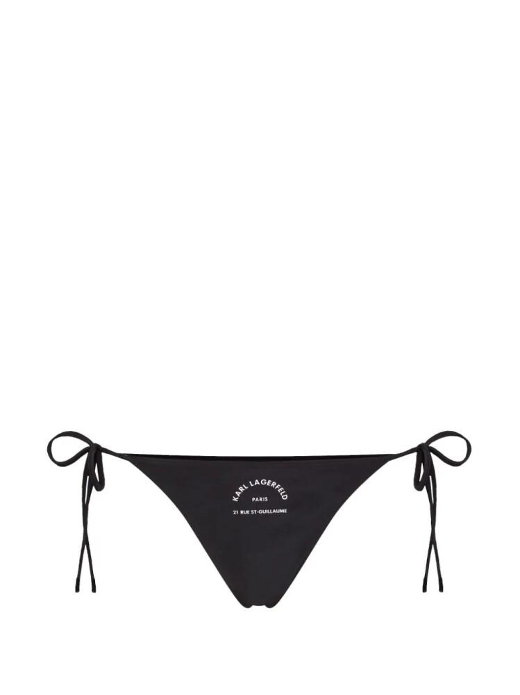 Karl Lagerfeld Rue St-Guillaume bikini bottoms - Black Cover