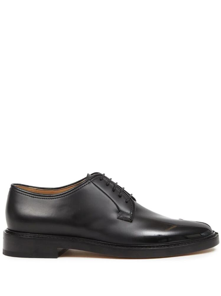 Maison Margiela Tabi lace-up derby shoes - Black Cover