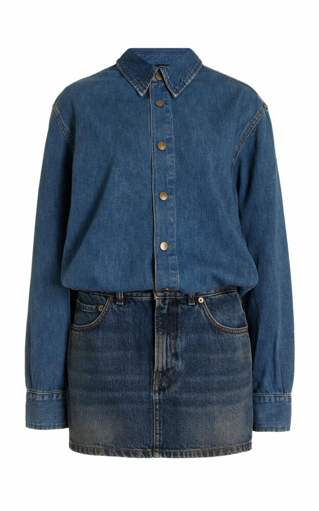 HAIKURE - Tia Denim Shirt - Blue Cover