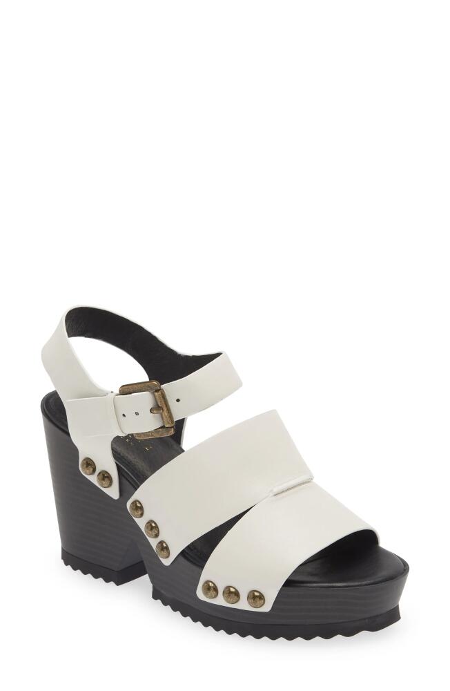 Cecelia New York Artsy Stud Platform Wedge Sandal in Alabaster Cover