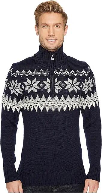 Dale of Norway Myking Sweater (C-Navy/Off-White/Light Charcoal) Men's Sweater Cover