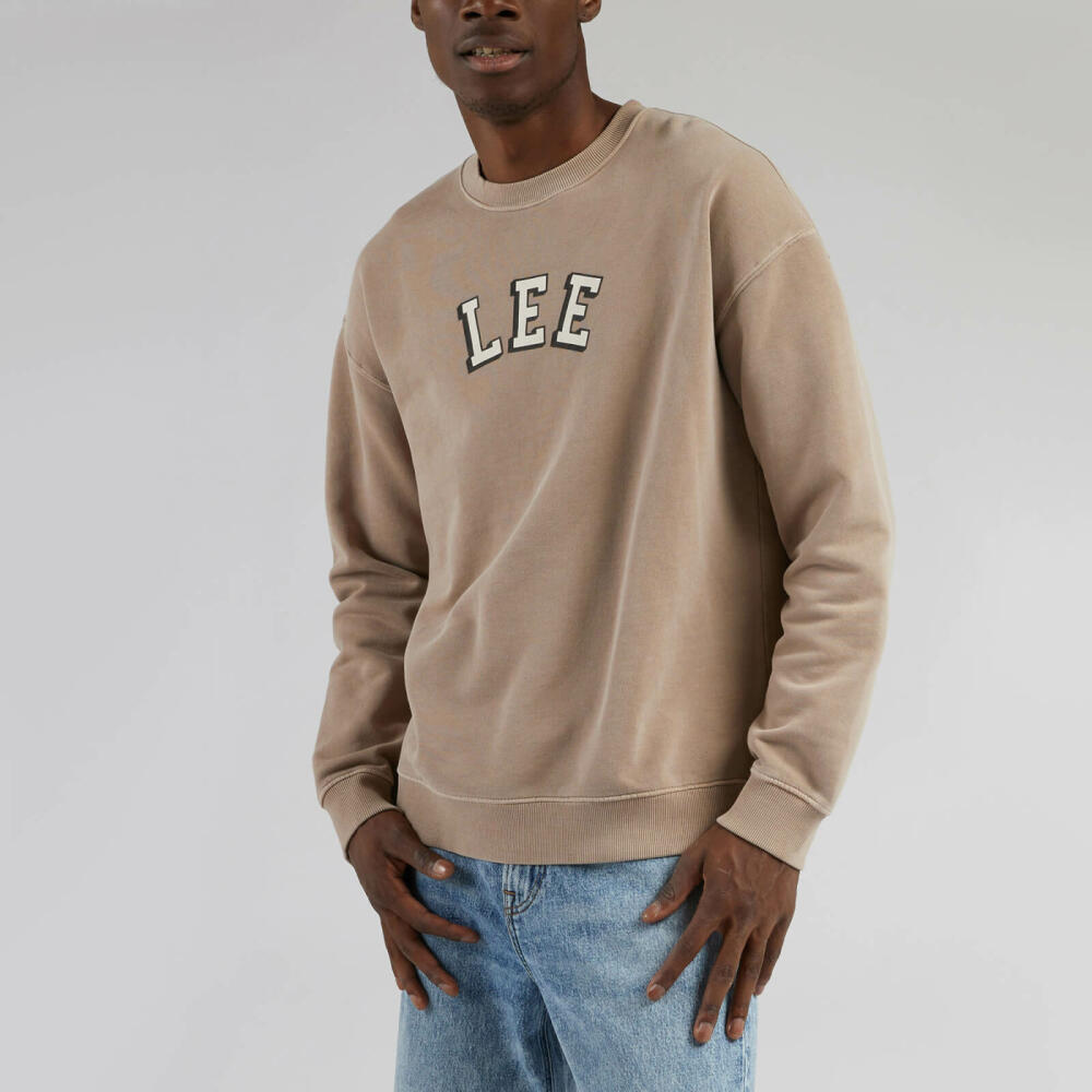 Lee Logo-Print Cotton-Blend Sweatshirt Cover