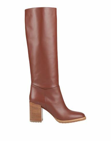 Sergio Levantesi Woman Boot Brown Leather Cover