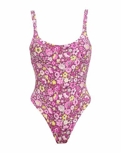 Miss Bikini Luxe Woman One-piece swimsuit Garnet Polyamide, Elastane Cover