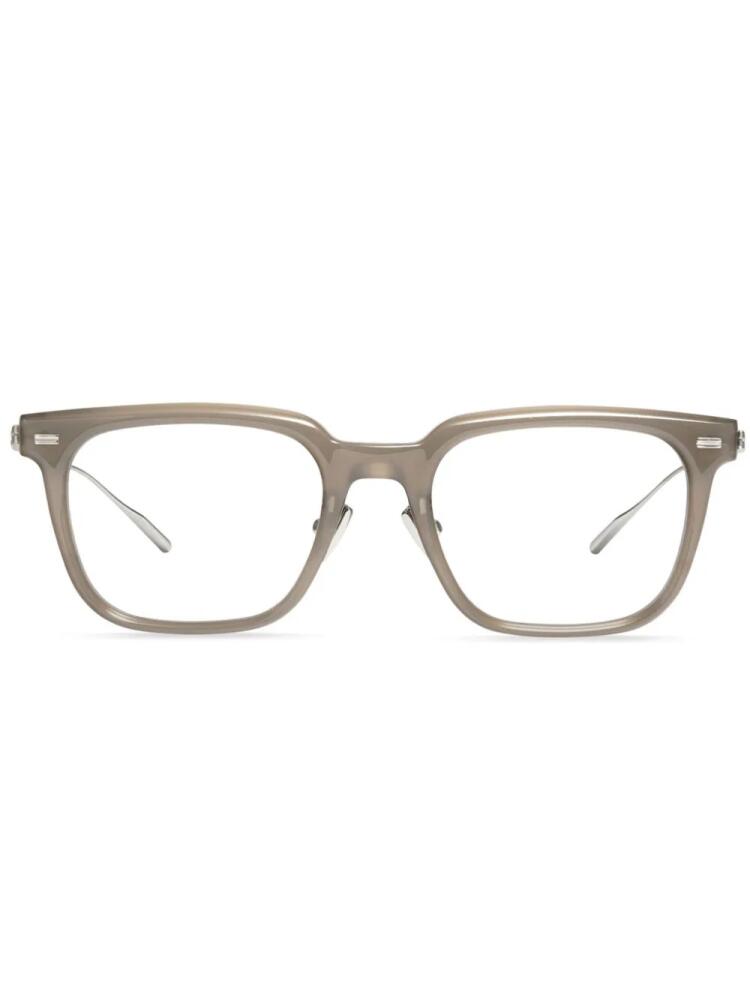 Gentle Monster Zin Brc9 square-frame glasses - Green Cover