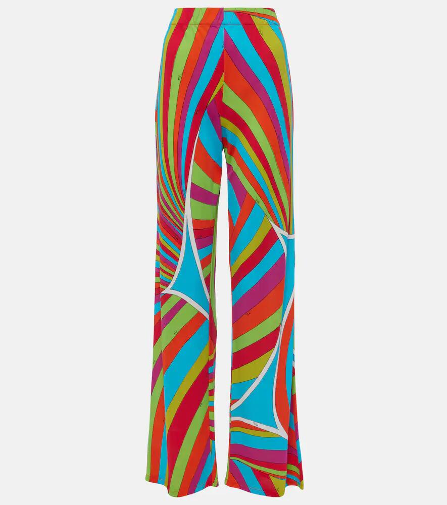 Pucci Iride printed straight pants Cover