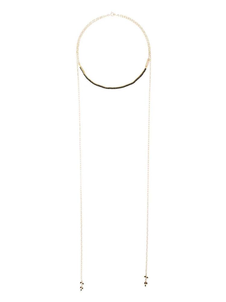 ISABEL MARANT stone-embellished necklace - Gold Cover