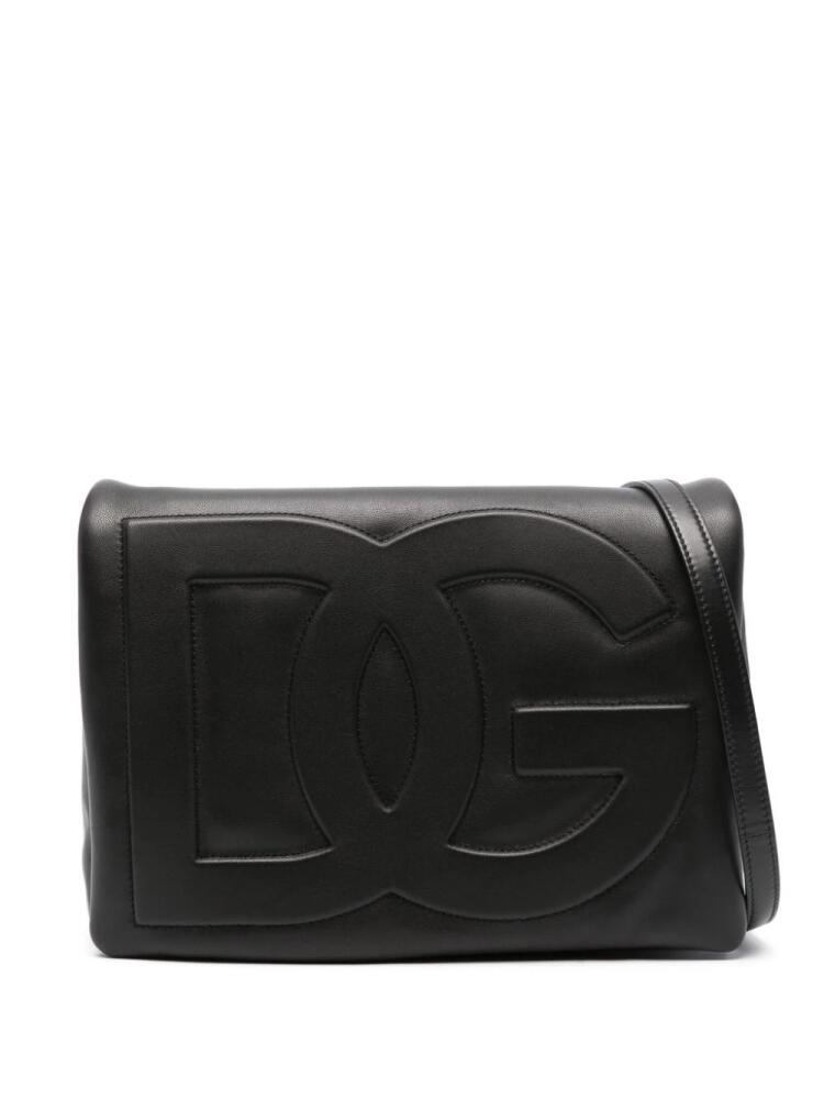 Dolce & Gabbana DG leather clutch bag - Black Cover