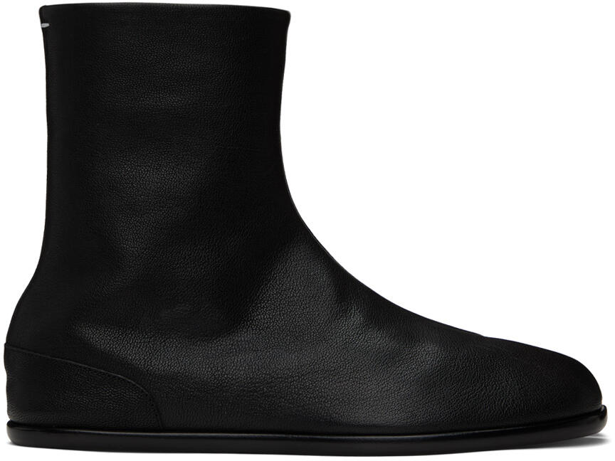 Maison Margiela Black Tabi Ankle Boots Cover