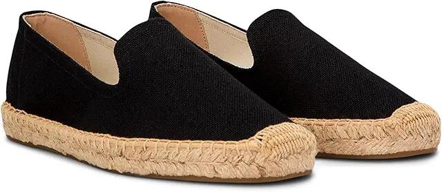 Soludos Smoking Slipper Espadrille (Noche Black) Men's Slip on Shoes Cover