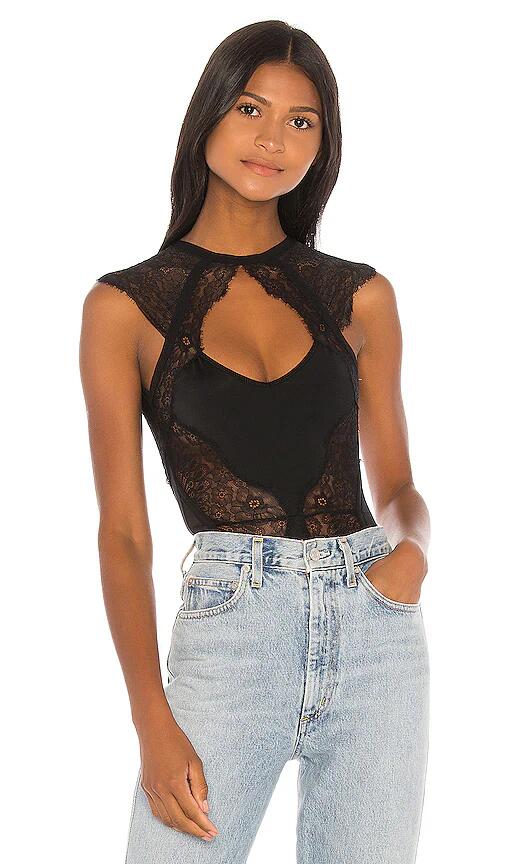 Thistle and Spire Minna Bodysuit in Black Cover