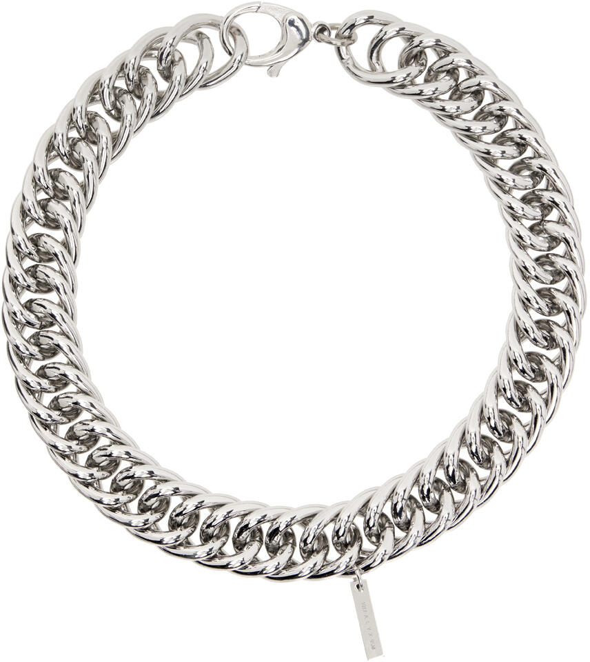 1017 ALYX 9SM Silver Chunky Chain Necklace Cover