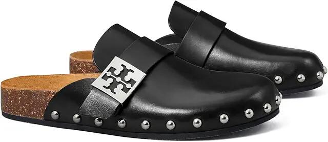 Tory Burch Mellow Stud Mule (Perfect Black/Silver) Women's Shoes Cover