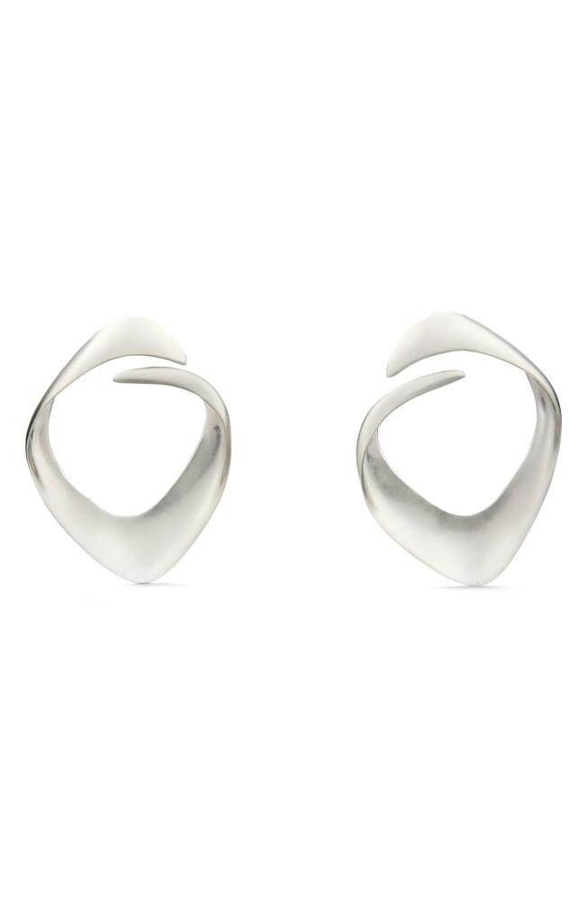 Cult Gaia Lola Drop Earrings in Antique Silver Cover