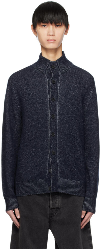 Theory Navy Wilfred Cardigan Cover